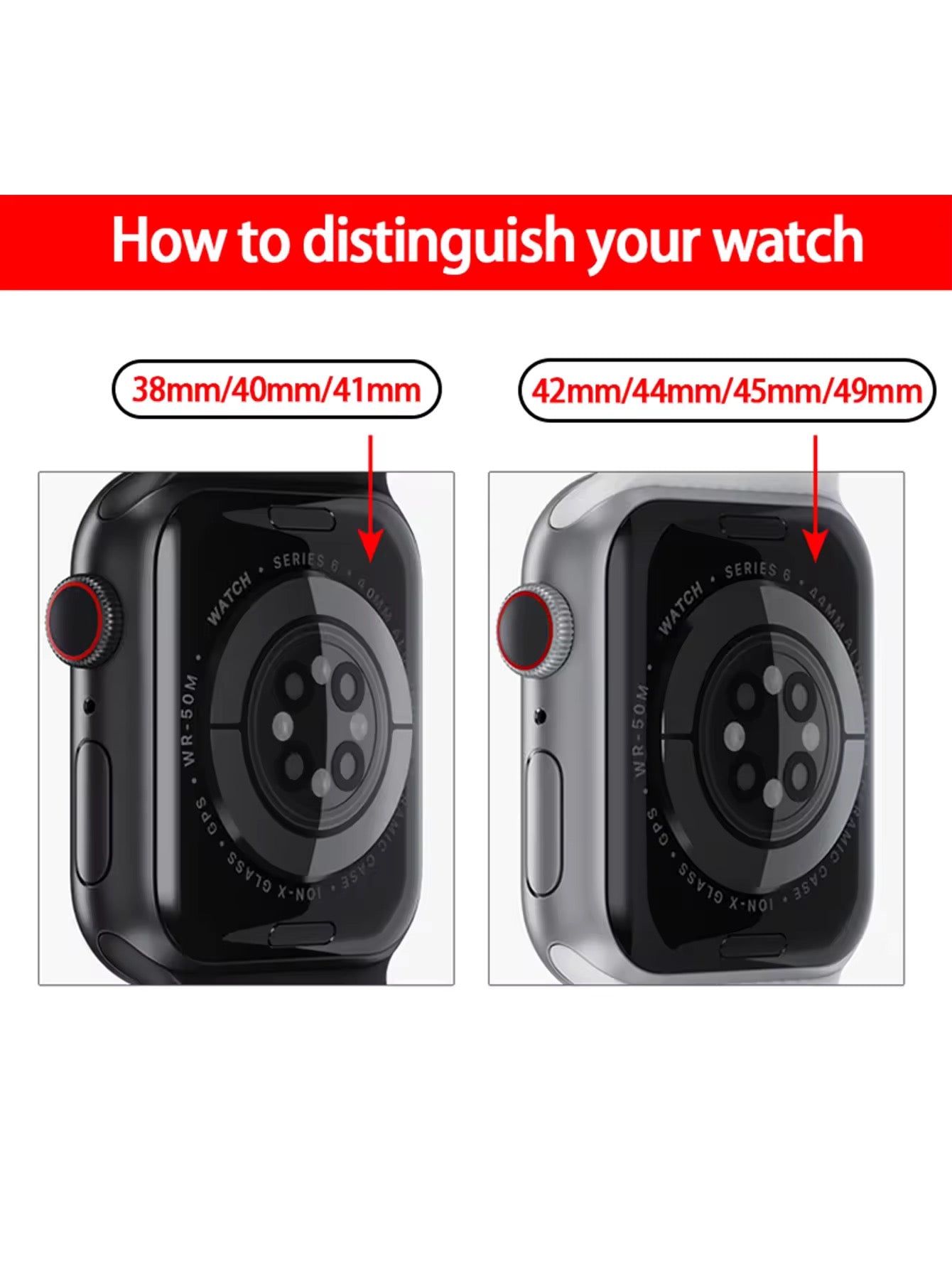 Stainless Steel Metal Strap for Apple Watch