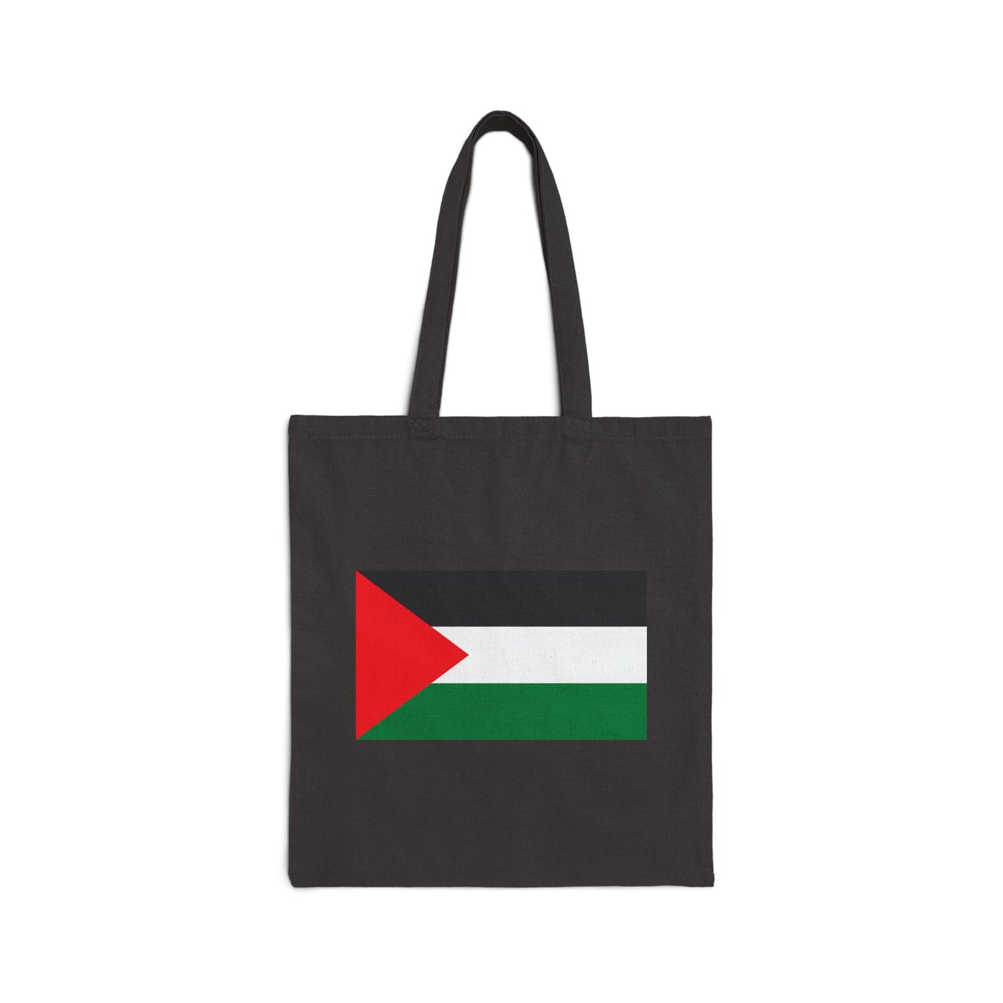 Palestinian Flag Cotton Canvas Tote Bag, Eco-Friendly Bag, Reusable Shopping Tote, Gift for Activists, Sustainable Fashion