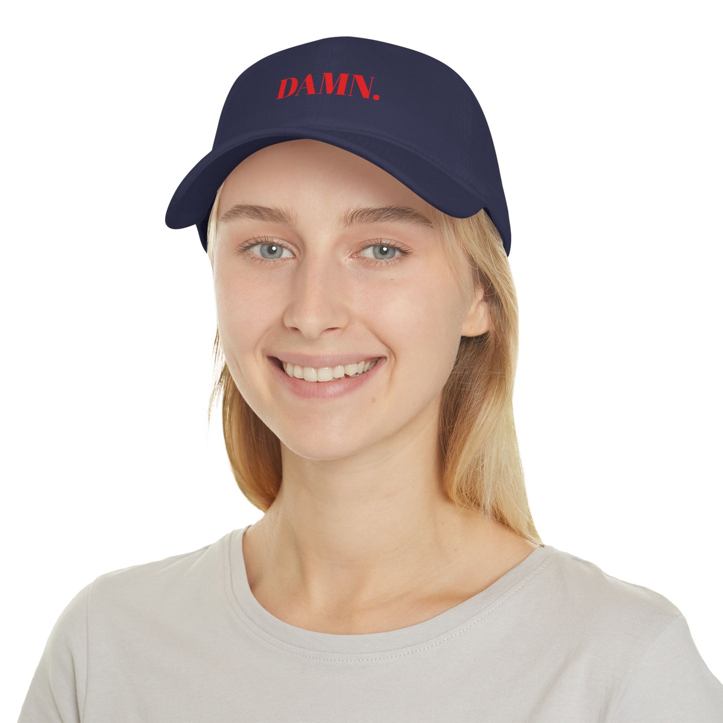 Sassy DAMN. Low Profile Baseball Cap - Trendy Casual Headwear