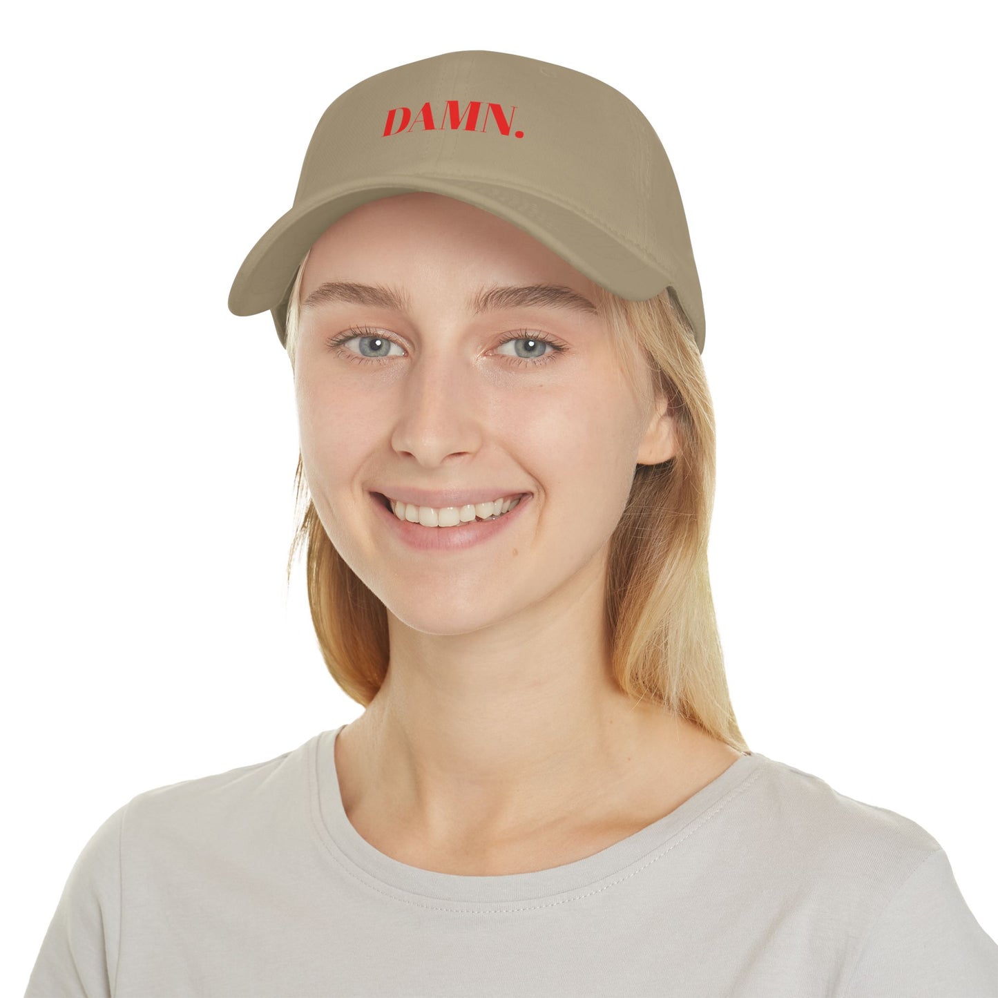 Sassy DAMN. Low Profile Baseball Cap - Trendy Casual Headwear