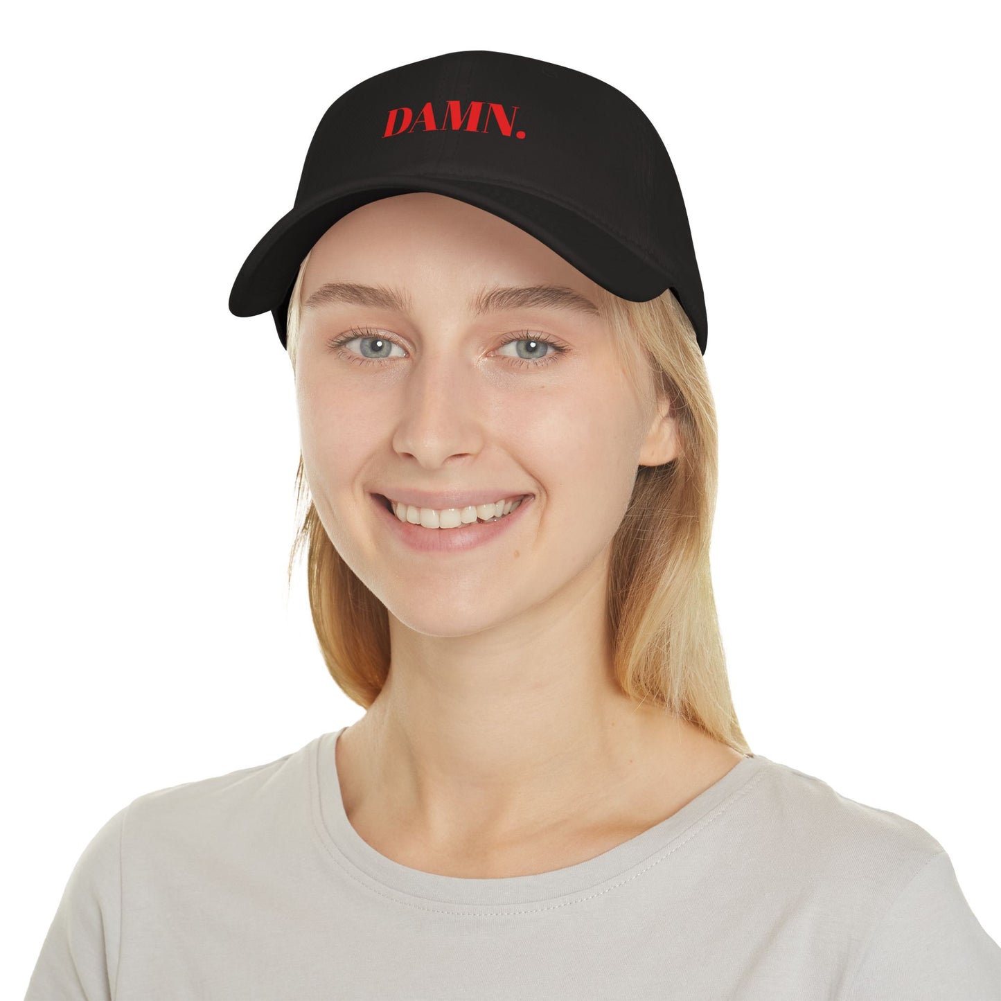 Sassy DAMN. Low Profile Baseball Cap - Trendy Casual Headwear