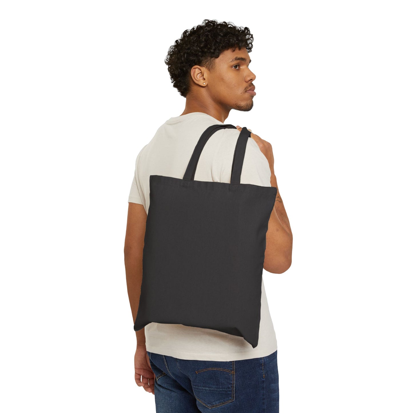 Stylish Cotton Canvas Tote Bag with Israeli Flag | Eco-Friendly Shopping Bag, Beach Tote, Gift Bag, Reusable Grocery Tote, Travel Bag