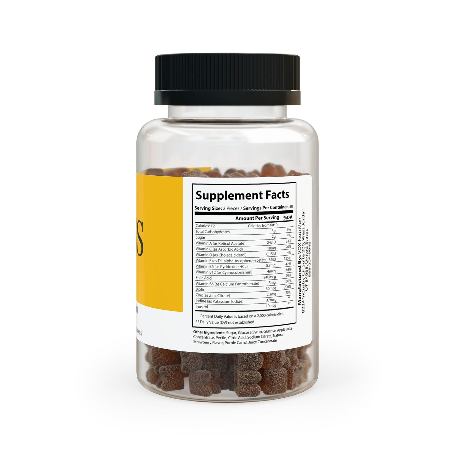 Multivitamin Gummies for Adults (60 Gummies)