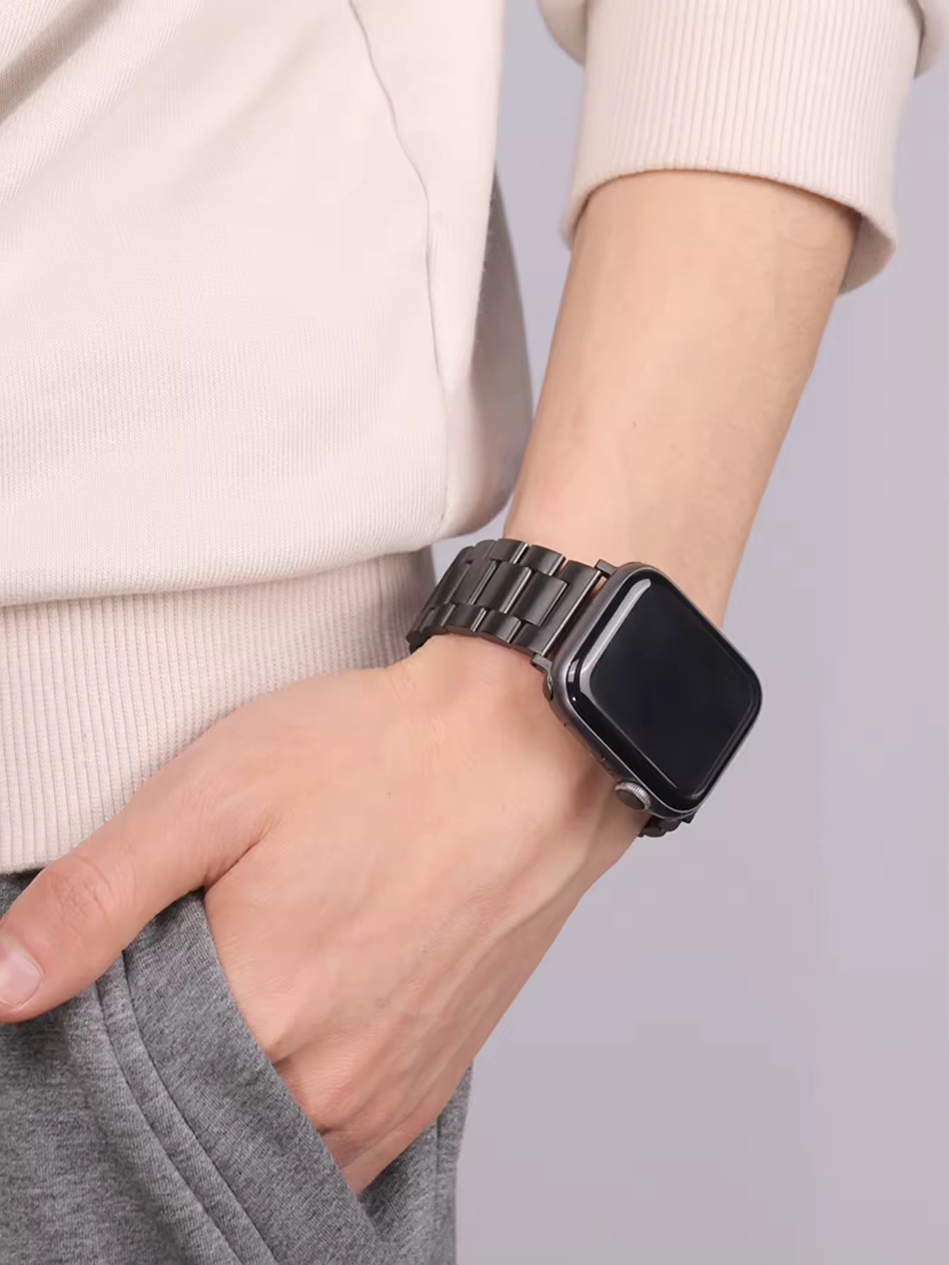Stainless Steel Metal Strap for Apple Watch
