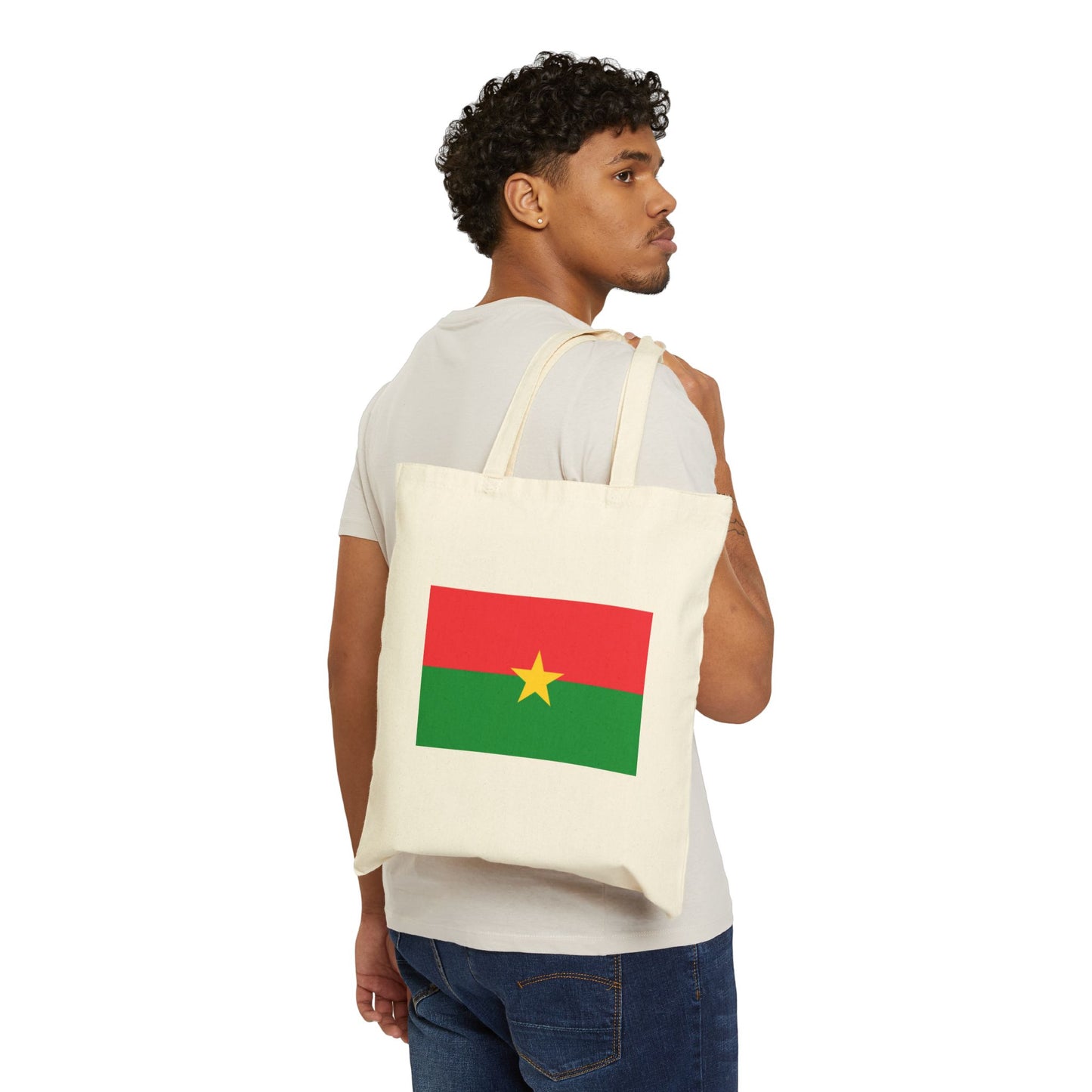 Burkina Faso Canvas Tote Bag