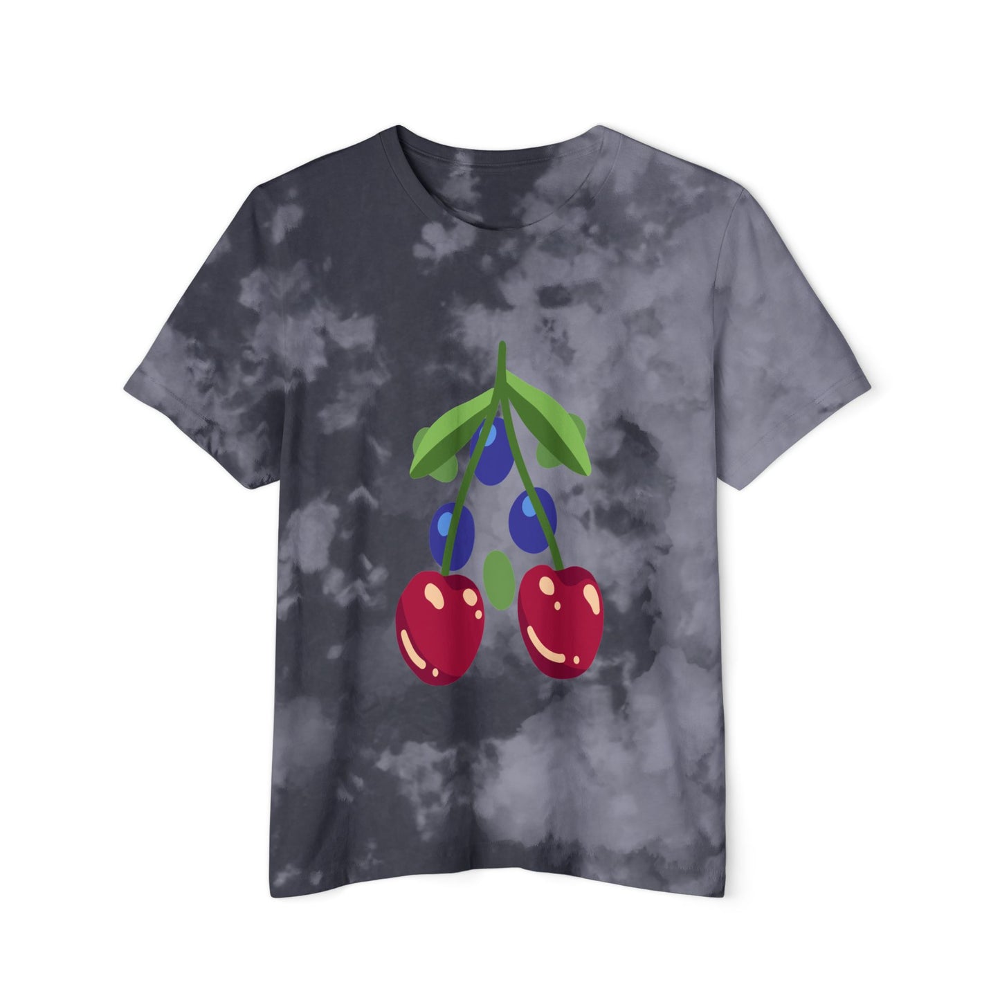 Cute Cherry Print Women's Baby Tee -