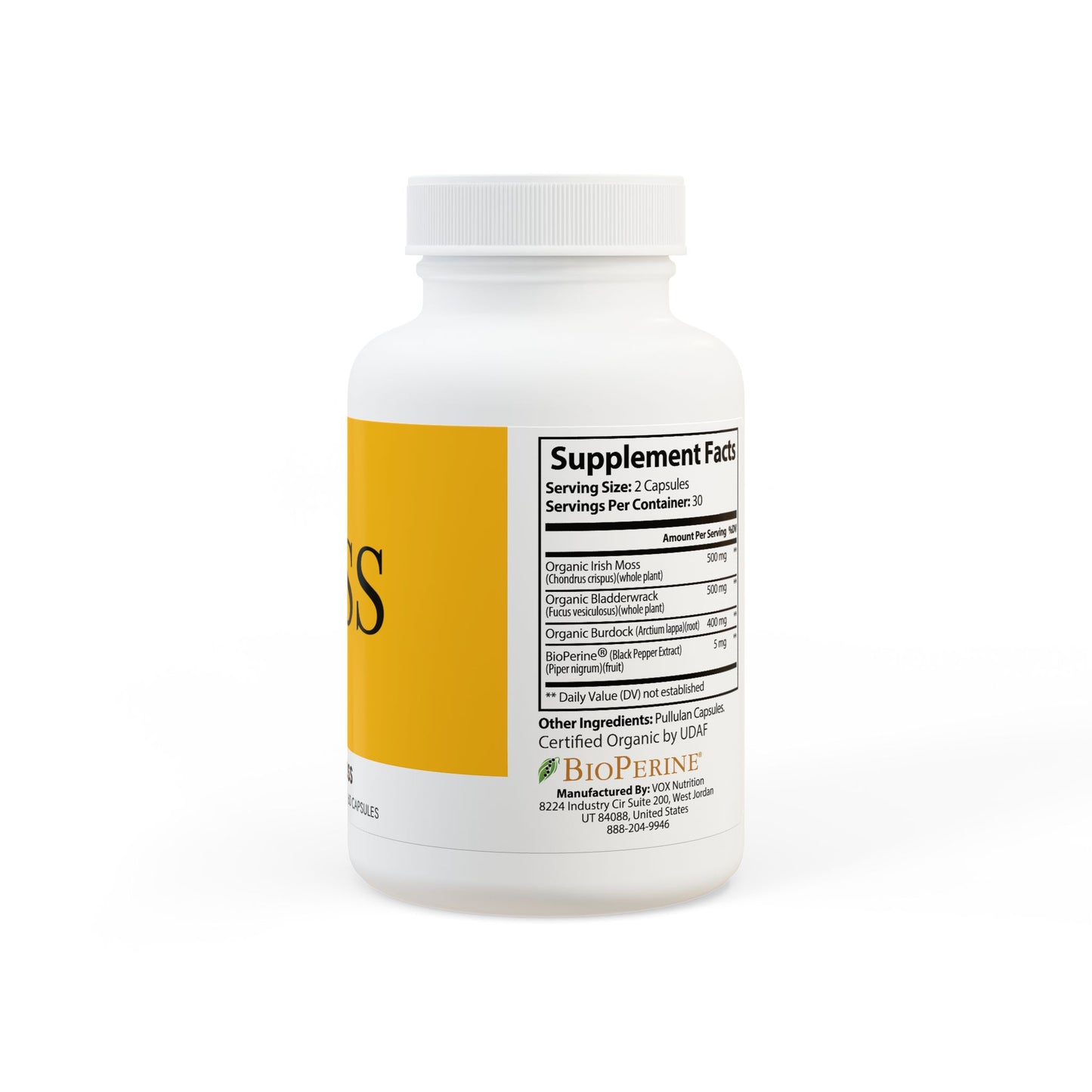 Sea Moss Supplement (60 Capsules)