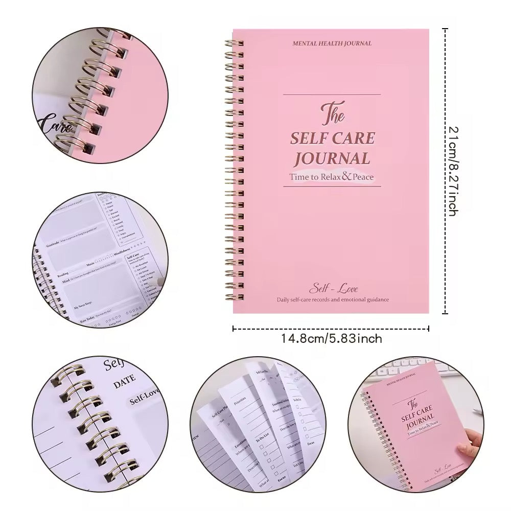 50 sheets Daily Self Care Journal For More Affirmation