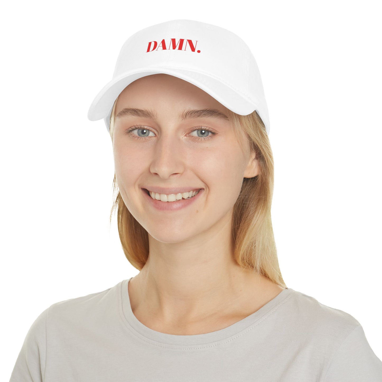 Sassy DAMN. Low Profile Baseball Cap - Trendy Casual Headwear