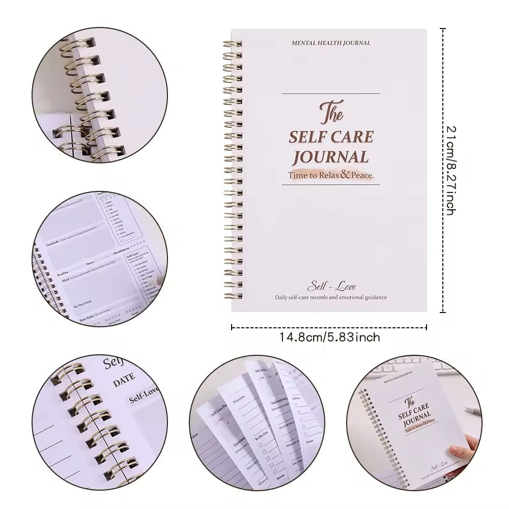 50 sheets Daily Self Care Journal For More Affirmation